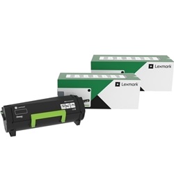 2 Pack Lexmark 66S1000 Genuine Toner Cartridges