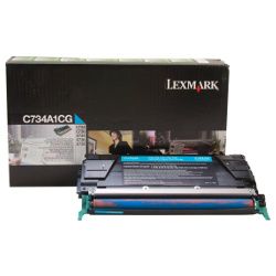 Lexmark C734A1CG Cyan (Genuine)