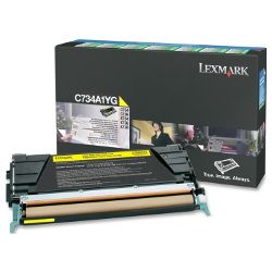 Lexmark C734A1YG Yellow (Genuine)