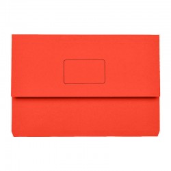 Marbig Slimpick Foolscap Document Wallet Red