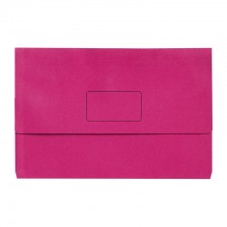 Marbig Slimpick Foolscap Document Wallet Pink