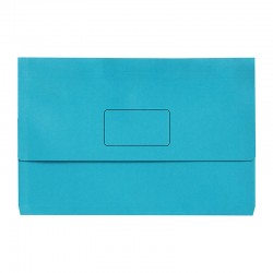 Marbig Slimpick A3 Document Wallet Brights Marine