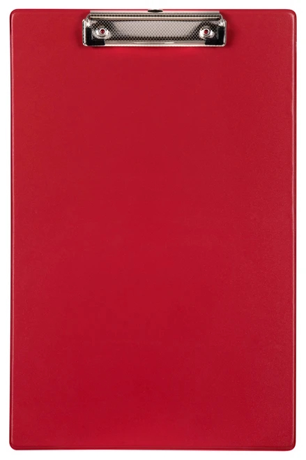 Marbig Clipboards - PP Foolscap - Red - Box of 20