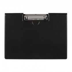 Marbig Clipfolder PP A4 Landscape Black