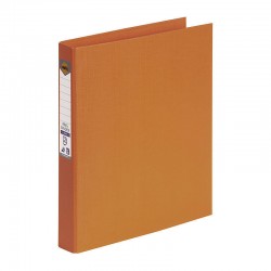 Marbig Ring Binder A4 25mm 2D Rings PE Orange