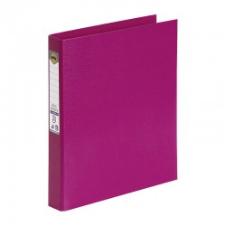 Marbig Ring Binder A4 25mm 2D Rings PE Pink