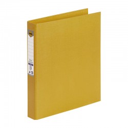 Marbig Ring Binder A4 25mm 2D Rings PE Yellow