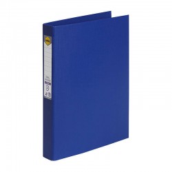 Marbig Ring Binder A4 25mm 3D Rings PE Blue