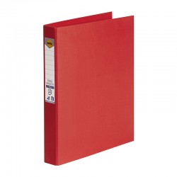 Marbig Ring Binder A4 25mm 4D Rings PE Red