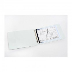 Marbig Clearview Insert Binder A3 Landscape 50mm 3D Rings White