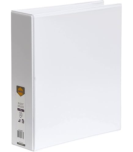 Marbig Lever Arch File - A4 Clearview - White