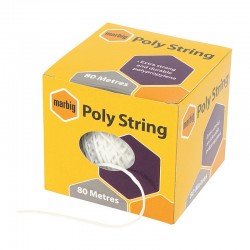 Marbig Poly String 80m White