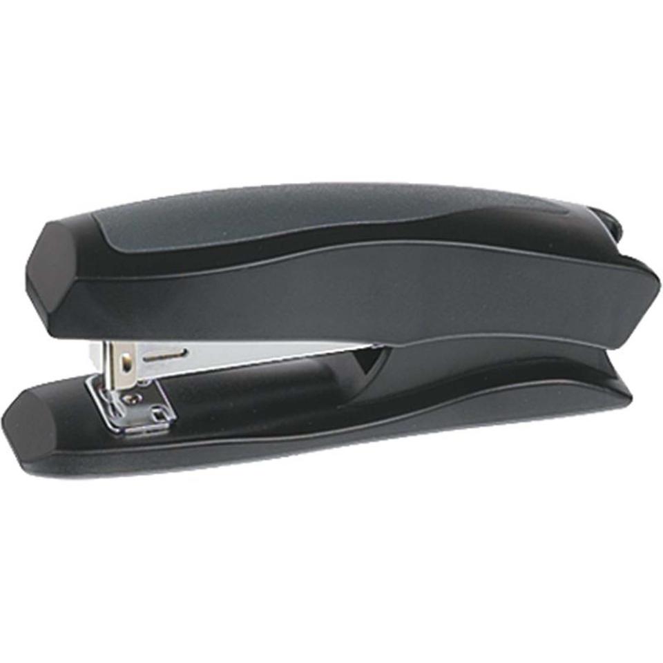 Marbig Stapler Half Strip Plastic Black