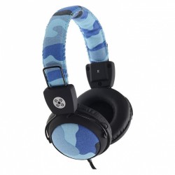 Moki Camo Headphones - Blue