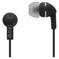 Moki Dots Noise Isolation Earbuds - Black