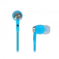 Moki HyperBuds Wired Earphones - Blue