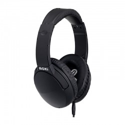 Moki Noise Cancellation Headphones - Black