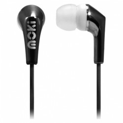 Moki Life Metallic Earbuds - Black
