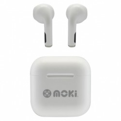 MokiPods Mini Wireless Earphones - White