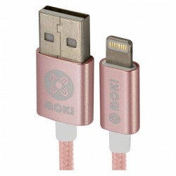Moki Lightning Cable 3M Rose Gold
