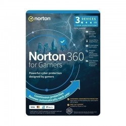 Norton 360 Protection For Gamers - 1 User 3 Device 1 Year Sub