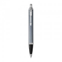 Parker IM LtBl Grey Ballpoint Pen Med Tip