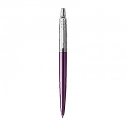 Parker Jotter Victoria Violet Chrome Trim Ballpoint Pen