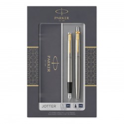 Parker Jotter Ballpoint Pen and Fountain Pen Duo