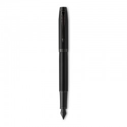 Parker IM Matte Black Lacquer Black Trim Fountain Pen