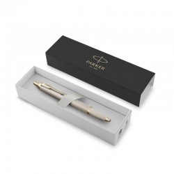 Parker IM Monochrome Champagne Ballpoint Pen