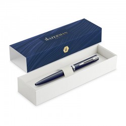 Waterman Impression Ballpoint Pen - Blue Lacquer Medium
