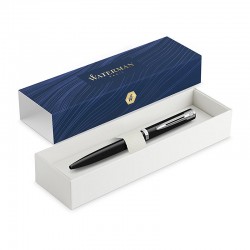 Waterman Impression Ballpoint Pen - Black Lacquer Medium