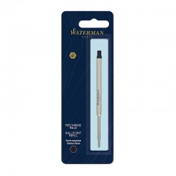 Waterman Ballpoint Pen Refill - Medium Black - Pack of 1