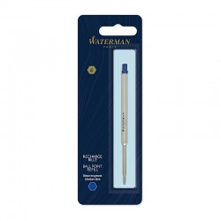 Waterman Ballpoint Pen Refill - Medium Blue - Pack of 1