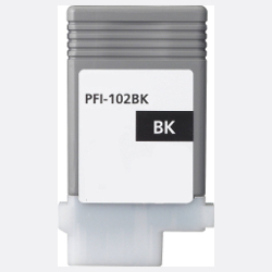Compatible Canon PFI-102BK Black