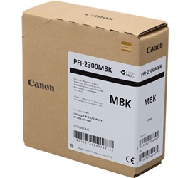 Canon PFI-2300MBK Matte Black High Yield Genuine Ink Cartridge