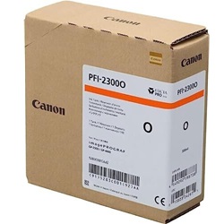 Canon PFI-2300O Orange High Yield Genuine Ink Cartridge