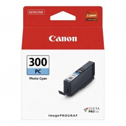 Canon PFI-300 Photo Cyan Genuine Ink Cartridge