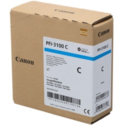 Canon PFI-3100C Cyan Genuine Ink Cartridge