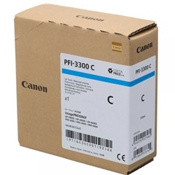 Canon PFI-3300C Cyan High Yield Genuine Ink Cartridge