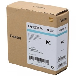 Canon PFI-3300PC Photo Cyan High Yield Genuine Ink Cartridge