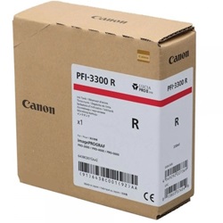 Canon PFI-3300R Red High Yield Genuine Ink Cartridge