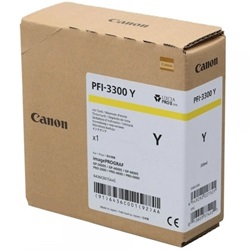 Canon PFI-3300Y Yellow High Yield Genuine Ink Cartridge