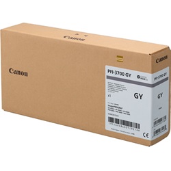 Canon PFI-3700GY Grey Extra High Yield Genuine Ink Cartridge