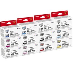 12 Pack Canon PFI-4100 Genuine Ink Cartridges