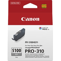 Canon PFI-5100GY Grey Genuine Ink Cartridge
