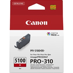 Canon PFI-5100R Red Genuine Ink Cartridge