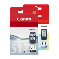 4 Pack Canon PG-512/CL-513 Genuine Bundle