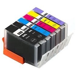 6 Pack Compatible Canon PGI-680XXLBK/CLI-681XXL Bundle