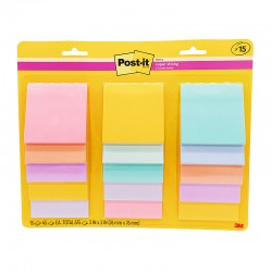 Post-It 654-15 Super Sticky Notes - Pack of 15